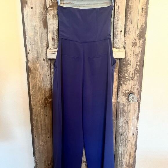 RACHEL ROY- Women’s strapless flare jump suit - Picture 2 of 6